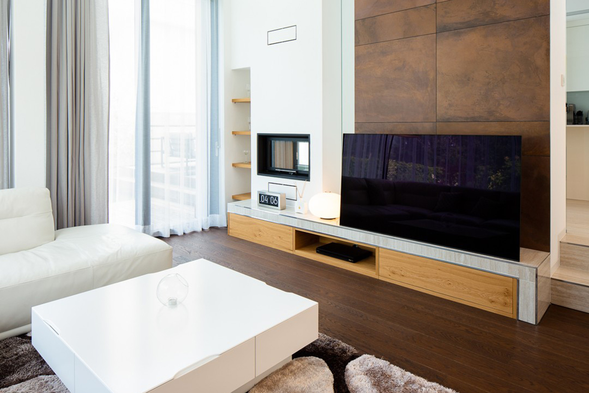 Hanák nábytek realizace Interiér na míru Obývací místnost